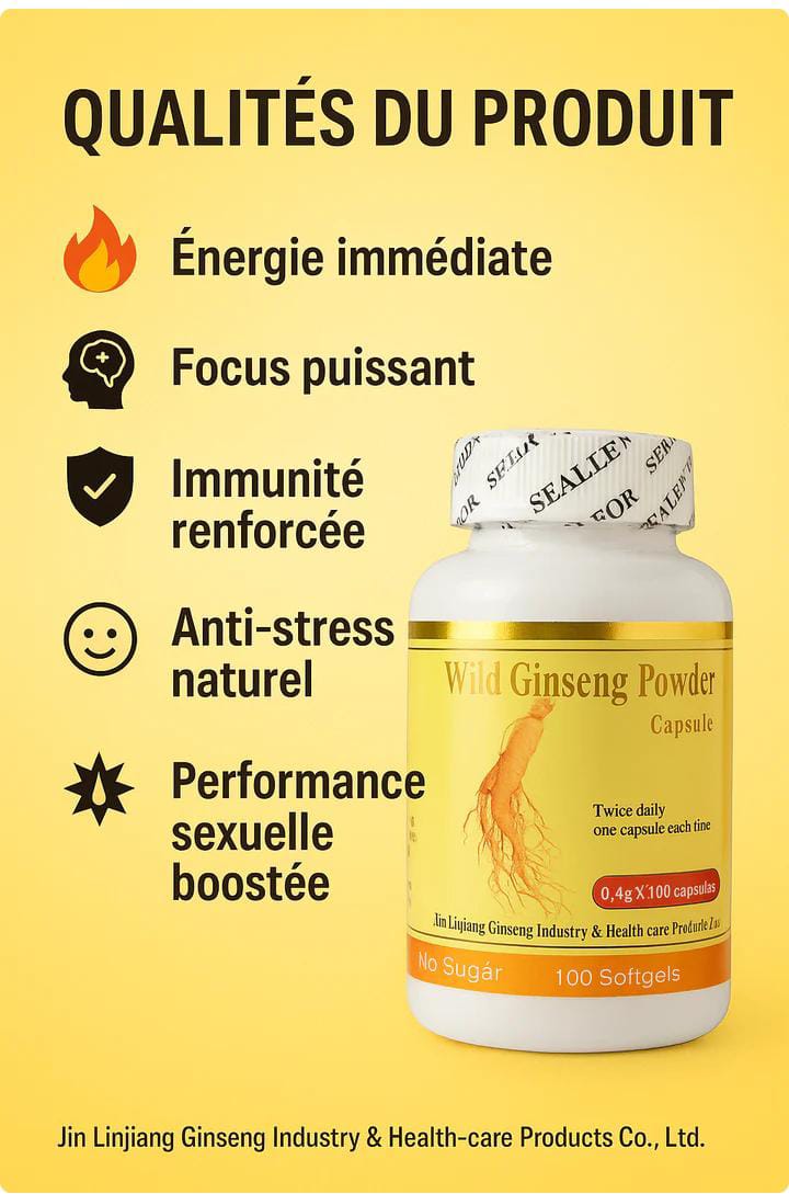 Capsule racine Ginseng
