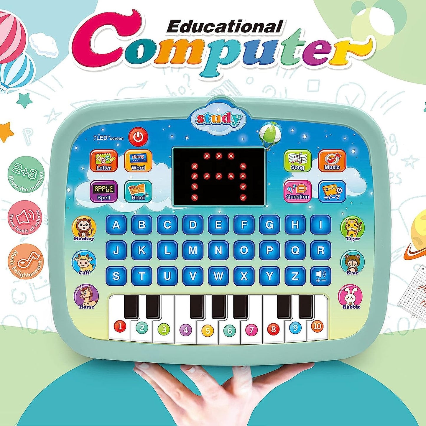 🎓 Ordinateur Éducatif Interactif pour Enfants – Apprendre en s'amusant !