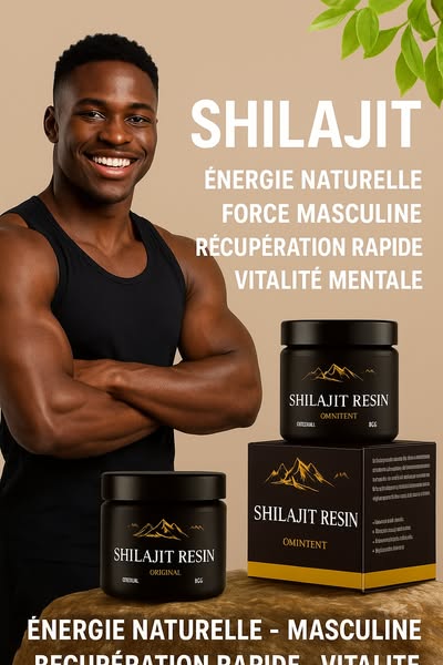 Shilajit Resin - Énergie Naturelle Masculine